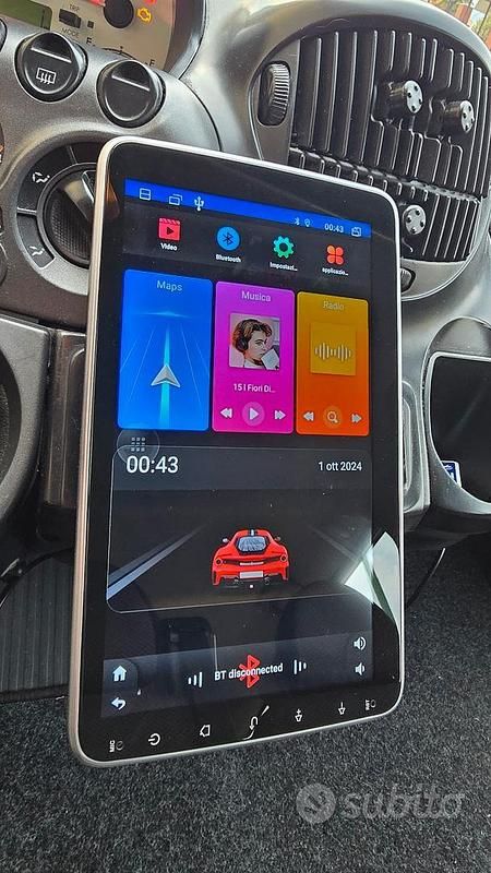 Usata Fiat Multipla Dynamic 103 CV (75 kW) 2007 Giallo Monovolume