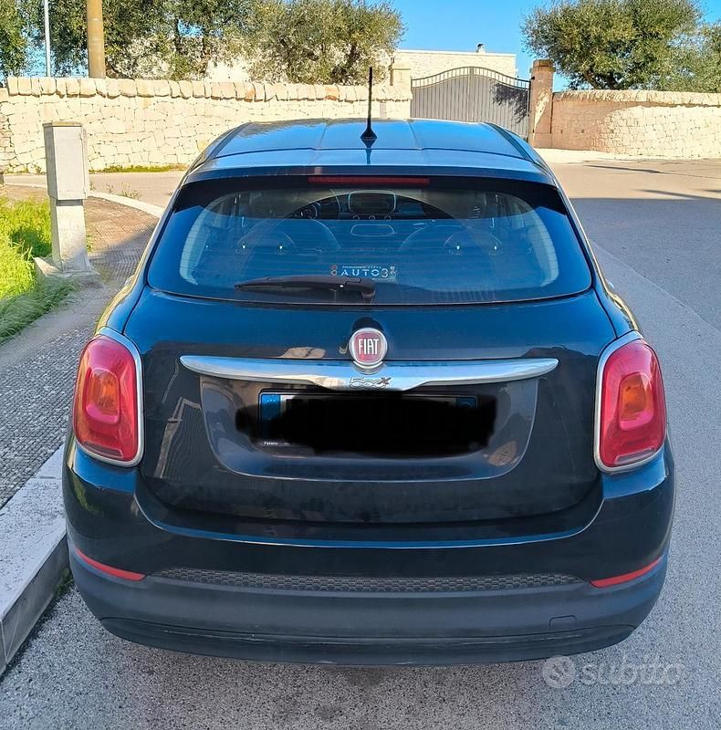 Usata Fiat 500X Pop Star 95 CV (69 kW) 2016 Nero SUV