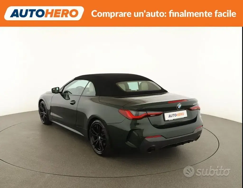 Usata BMW 420 Coupé M Sport 184 CV (135 kW) 2022 Verde Coupé