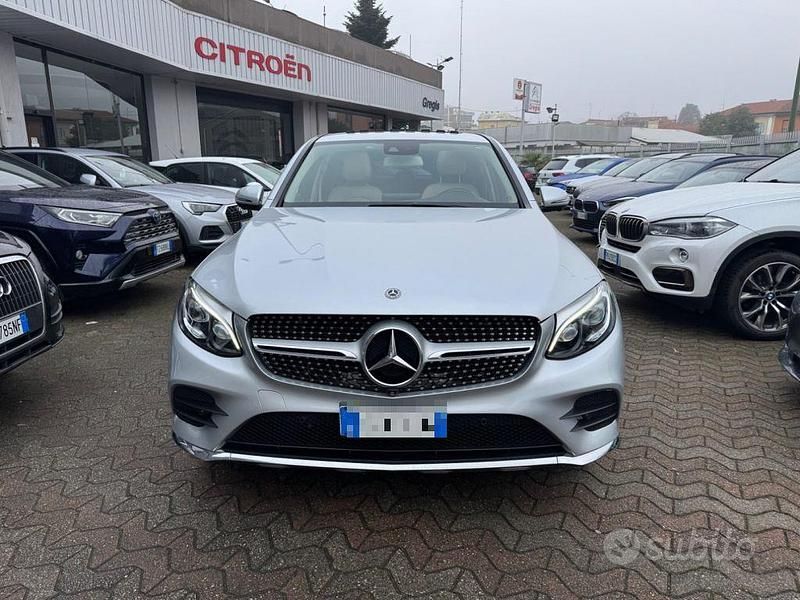Usata Mercedes GLC350 Premium 211 CV (155 kW) 2018 Grigio Coupé