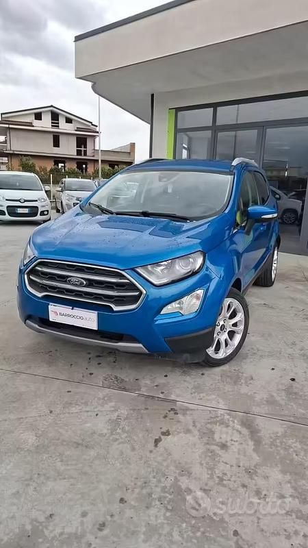 Usata Ford Ecosport Titanium 95 CV (69 kW) 2020 Blu SUV