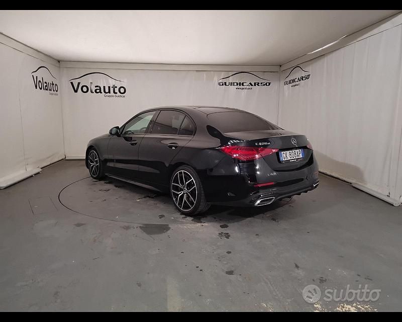 Usata Mercedes C220 Premium 200 CV (147 kW) 2022 Nero Berlina