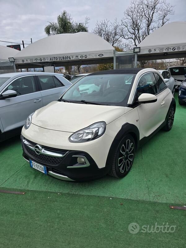 Beige Usata 2016 Opel Adam Rocks Rocks Due volumi | 9500 € - Immagine 1/4