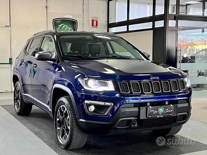 Blu Usata 2020 Jeep Compass Trailhawk SUV | 20.900 € (Buon prezzo) - Immagine 1/4