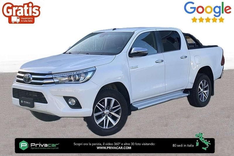 Usata Toyota HiLux Lounge 150 CV (110 kW) 2018 Bianco Pick-up