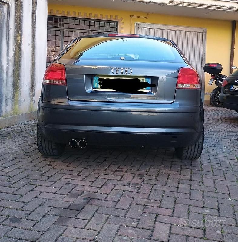 Usata Audi A3 140 CV (102 kW) 2007 Grigio Utilitaria