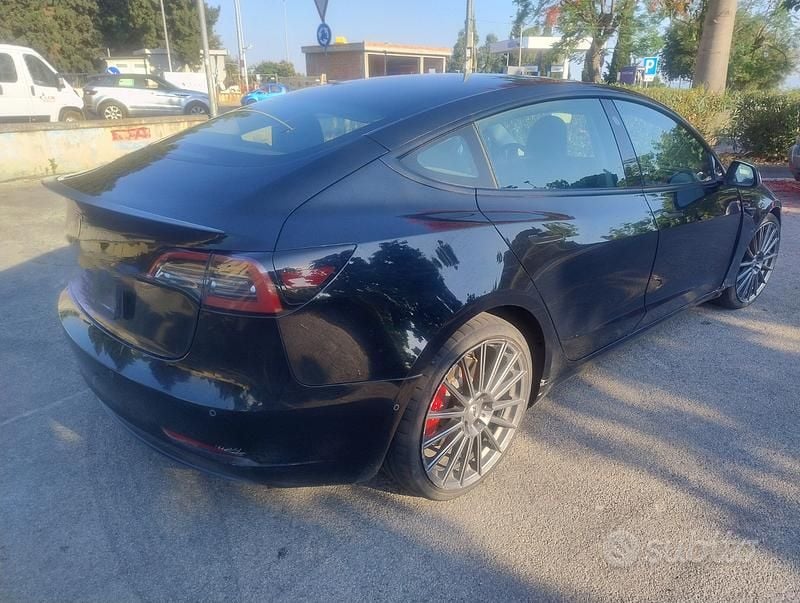 Usata Tesla Model 3 Performance 461 kW (627 CV) 2021 Nero Berlina