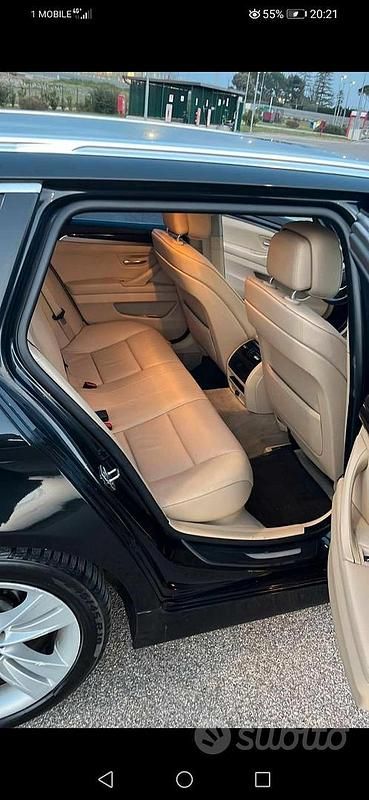 Usata BMW 525 204 CV (150 kW) 2011 Nero Station wagon