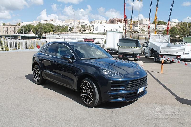 Usata Porsche Macan 245 CV (180 kW) 2018 Blu SUV