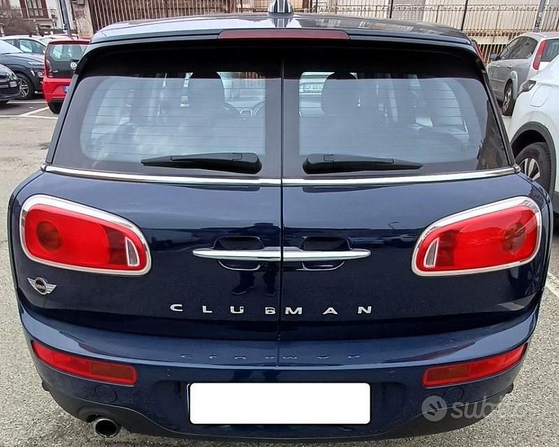 Usata Mini One Clubman Hype 102 CV (75 kW) 2016 Blu Station wagon