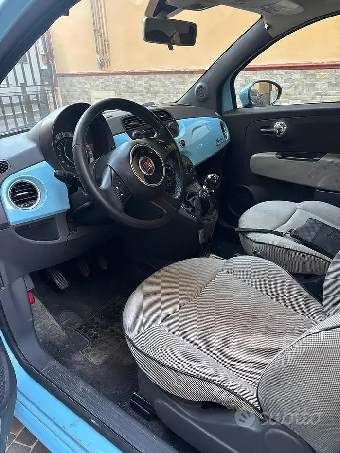 Usata Fiat 500 85 CV (62 kW) 2011 Bluazzurro Berlina