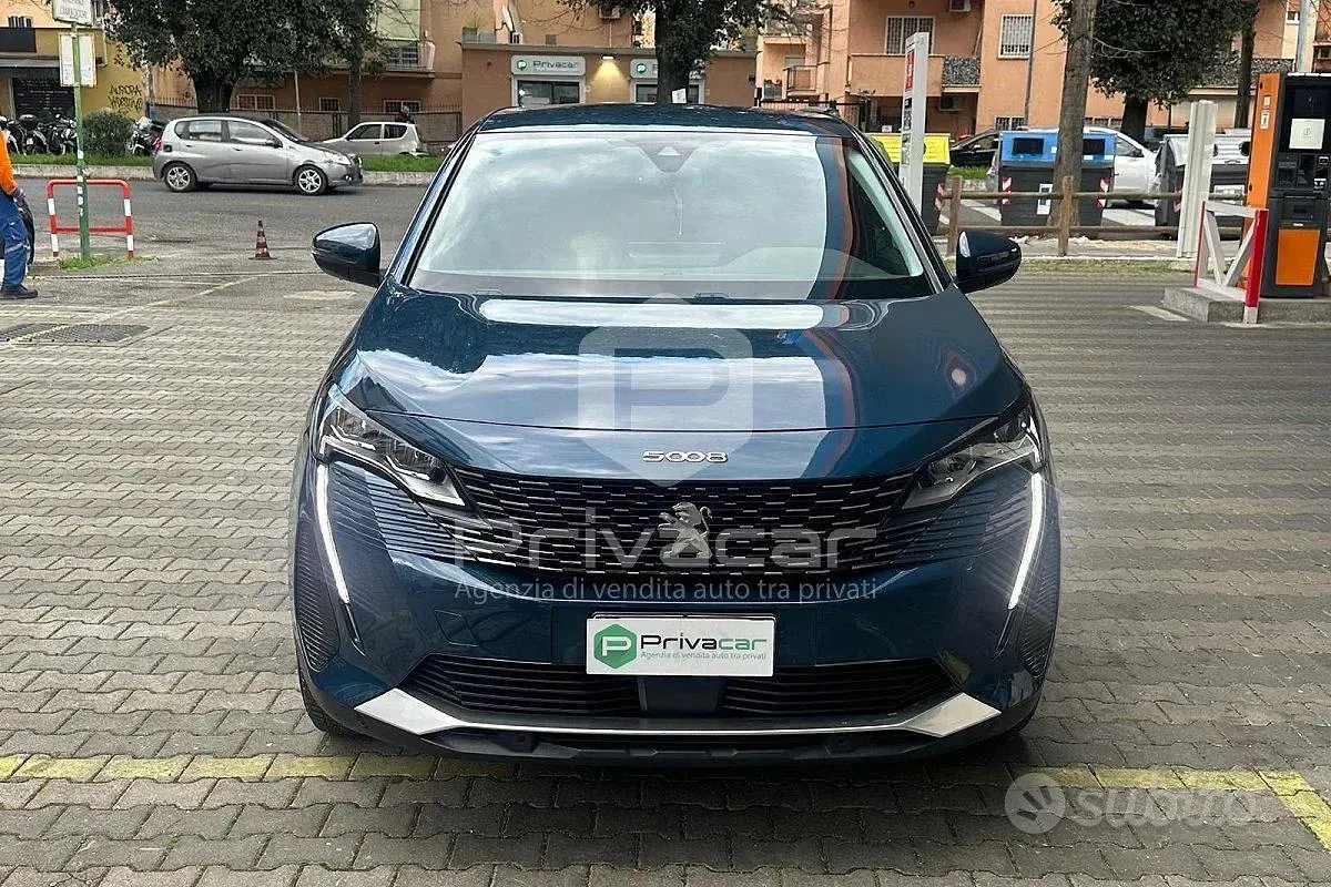 Usata Peugeot 5008 Active 131 CV (96 kW) 2022 Verde SUV