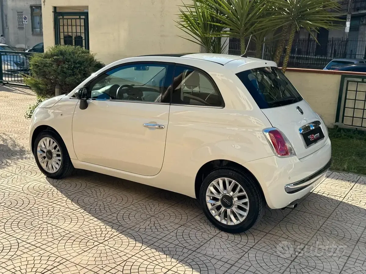 Usata Fiat 500 Lounge 95 CV (69 kW) 2015 Bianco Berlina