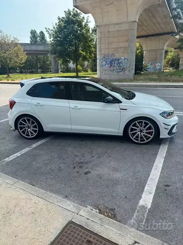 Usata VW Polo GTI 207 CV (152 kW) 2022 Bianco Utilitaria