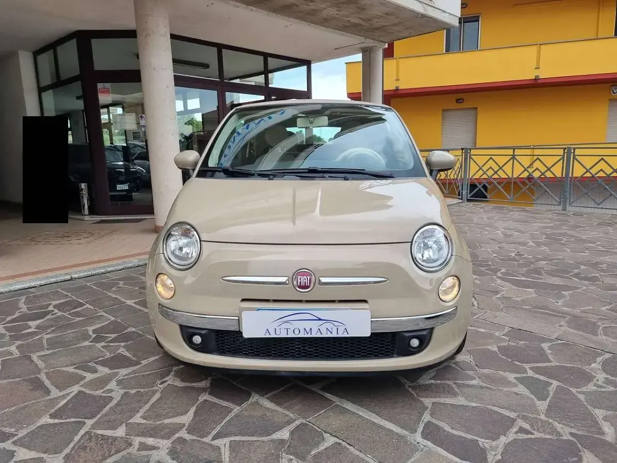 Usata Fiat 500C Lounge 95 CV (69 kW) 2014 Beige Cabrio