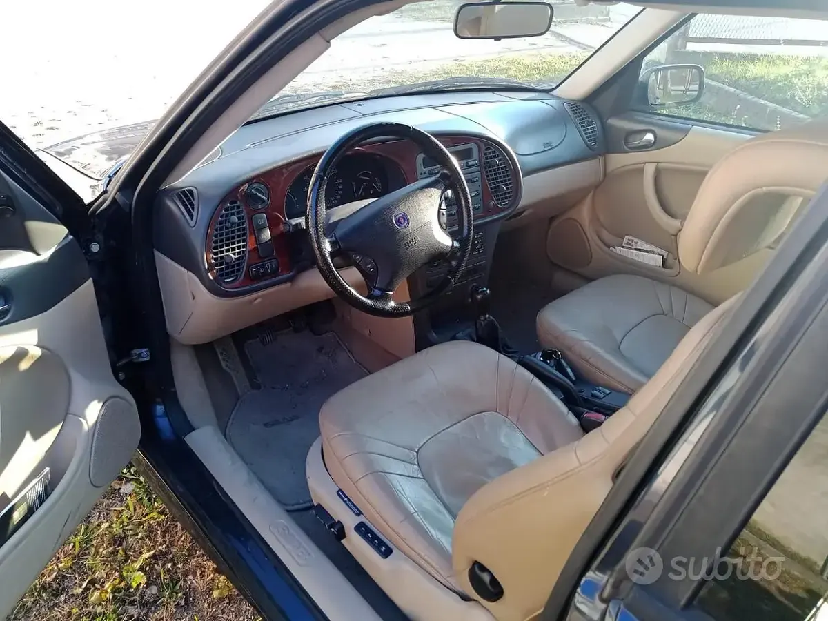 Usata Saab 9-3 Aero 205 CV (150 kW) 2000 Blu/azzurro Berlina