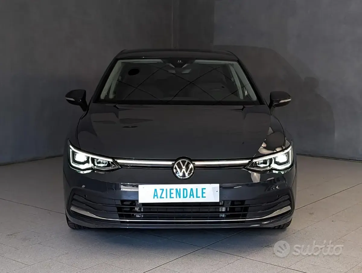 Usata VW Golf VIII Style 131 CV (96 kW) 2024 Grigio Berlina