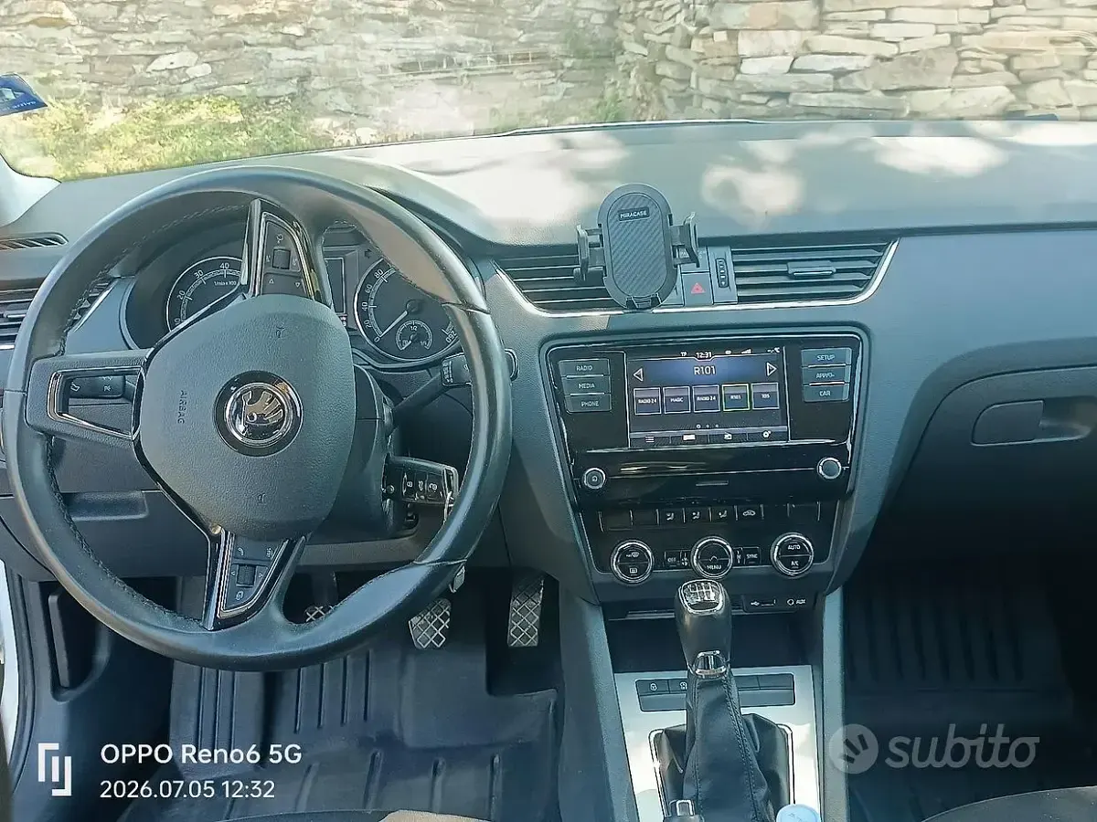 Usata Skoda Octavia G-TEC 110 CV (80 kW) 2017 Bianco Station wagon