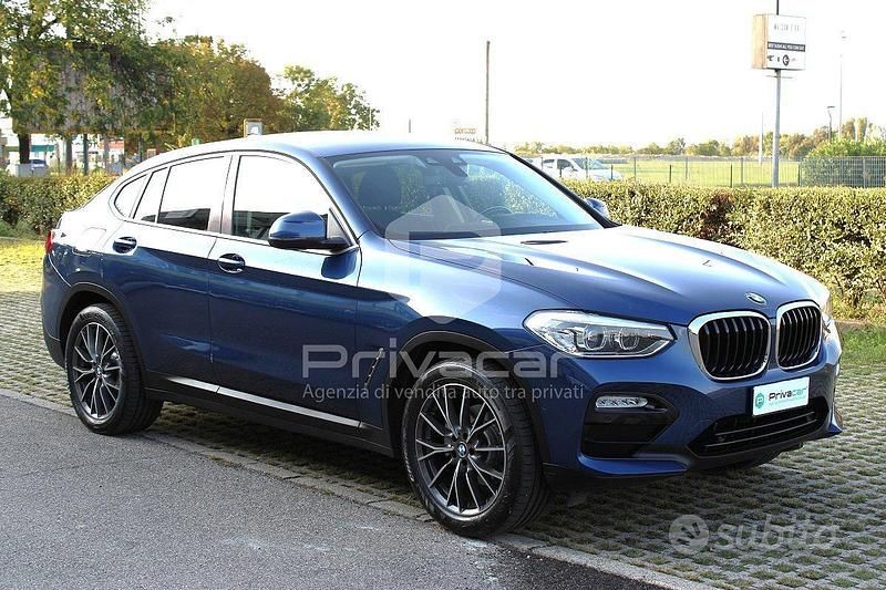 Usata BMW X4 Advantage 190 CV (139 kW) 2019 Blu SUV