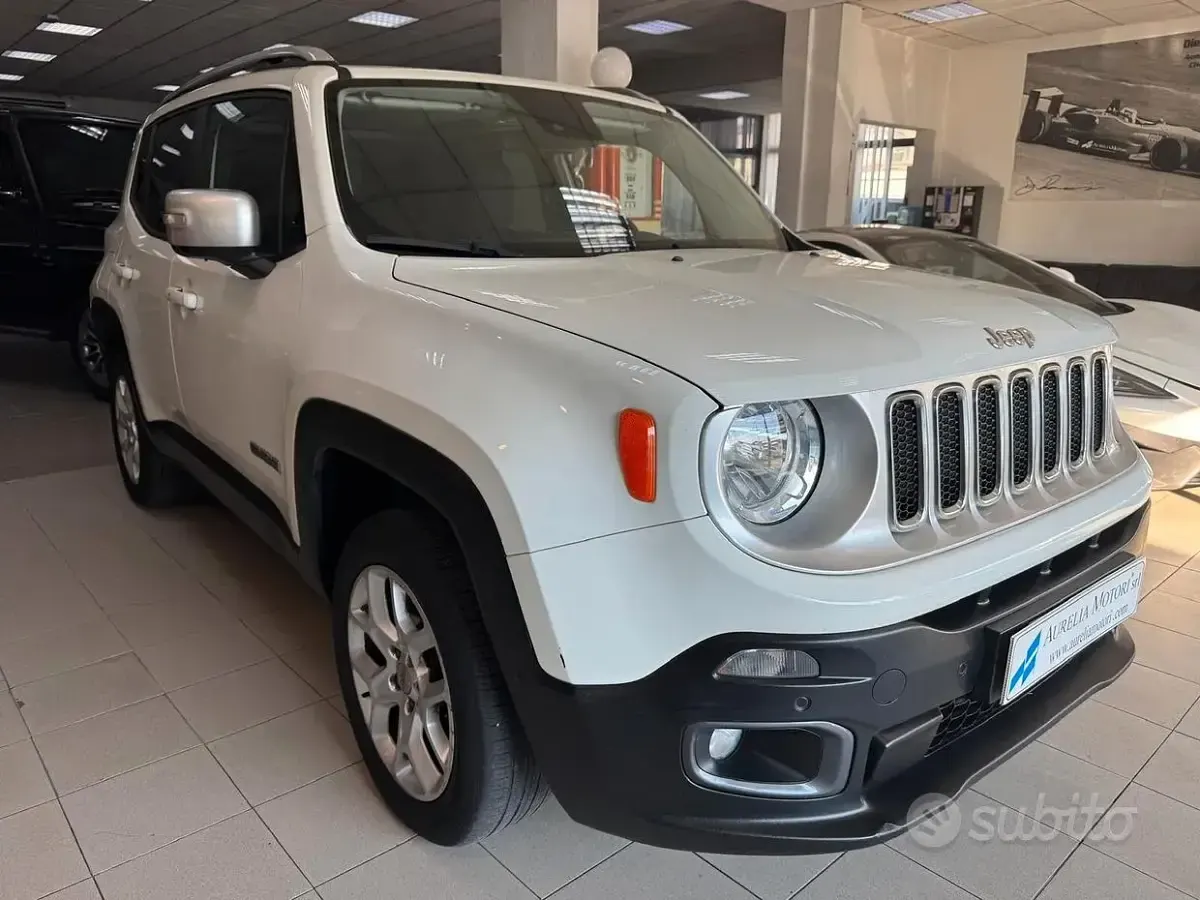 Usata Jeep Renegade Limited 140 CV (102 kW) 2016 Bianco SUV