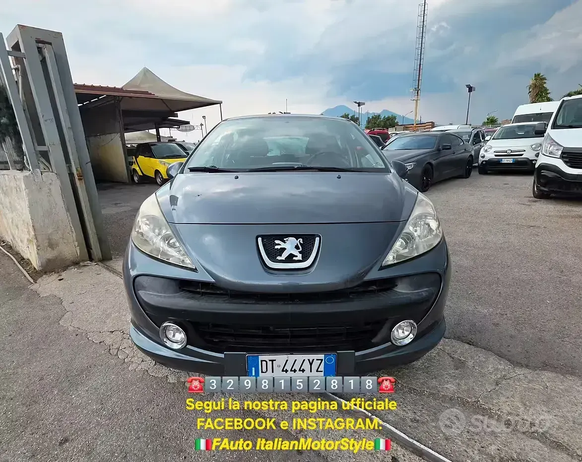 Usata Peugeot 207 95 CV (69 kW) 2009 Grigio Berlina