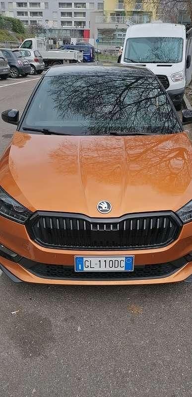 Usata Skoda Fabia Monte Carlo 150 CV (110 kW) 2022 Bronzo Utilitaria