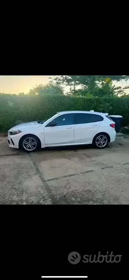 Usata BMW 118 M Sport 150 CV (110 kW) 2021 Bianco Utilitaria