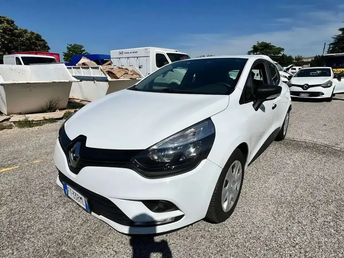 Usata Renault Clio IV 75 CV (55 kW) 2018 Bianco Furgone