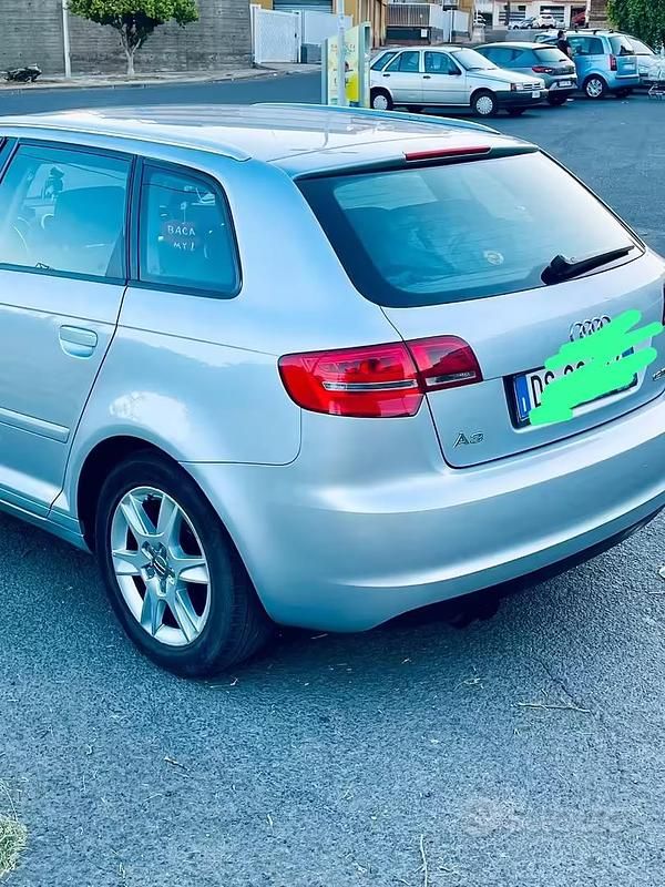 Usata Audi A3 105 CV (77 kW) 2008 Grigio Utilitaria