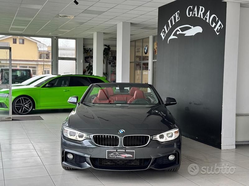 Usata BMW 420 M Sport 190 CV (139 kW) 2015 Grigio Cabrio
