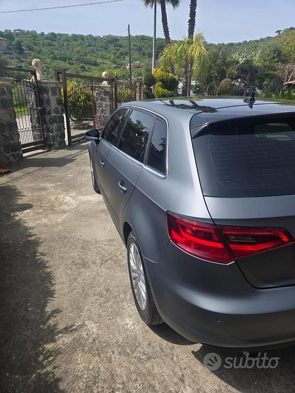 Usata Audi A3 105 CV (77 kW) 2016 Grigio Utilitaria