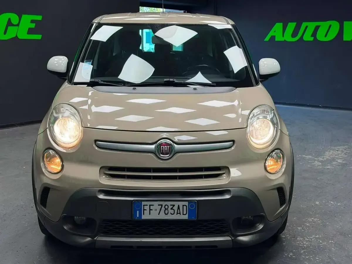 Usata Fiat 500L Trekking 95 CV (69 kW) 2016 Beige Monovolume