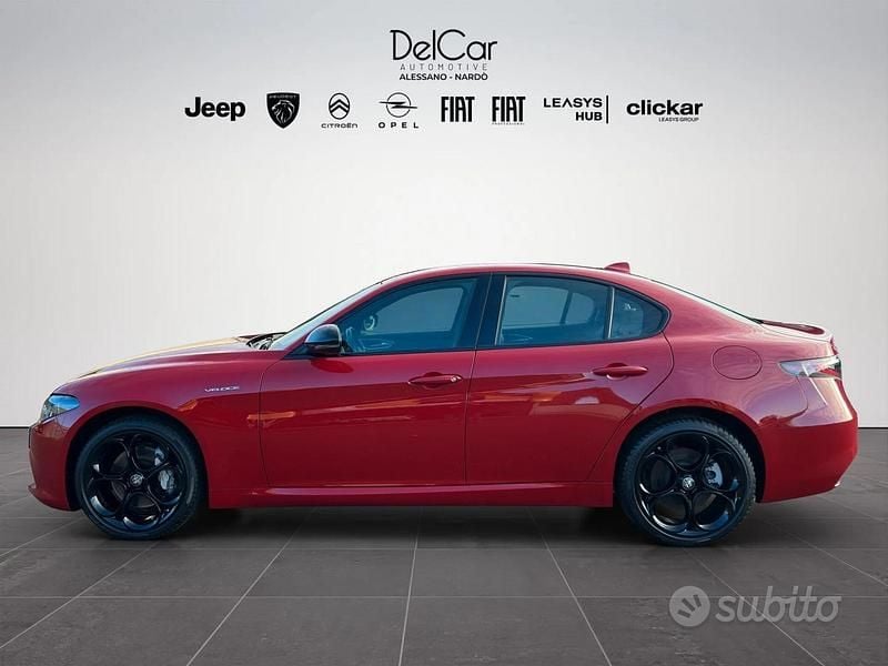 Używany Alfa Romeo Giulia Veloce 280 KM (205 kW) 2023 Czerwony Sedan/Limuzyna