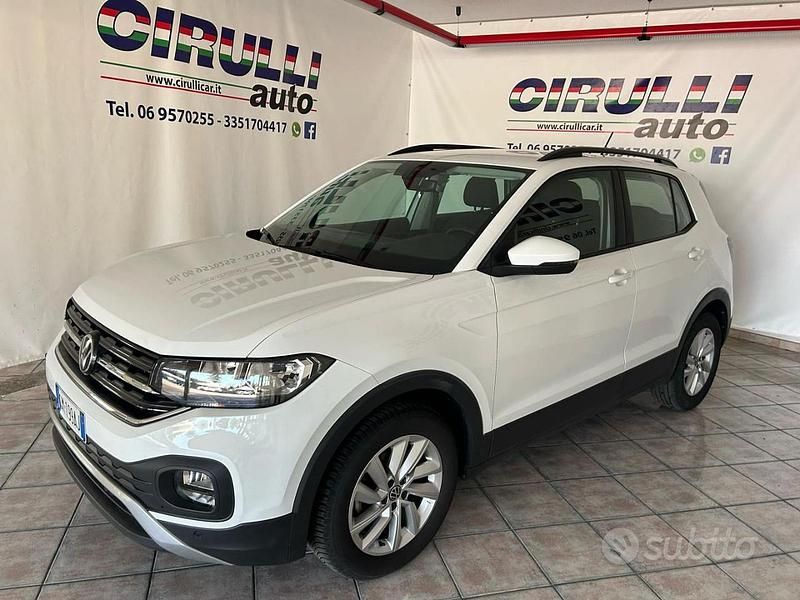 Usata VW T-Cross Style 95 CV (69 kW) 2023 Bianco pastello SUV