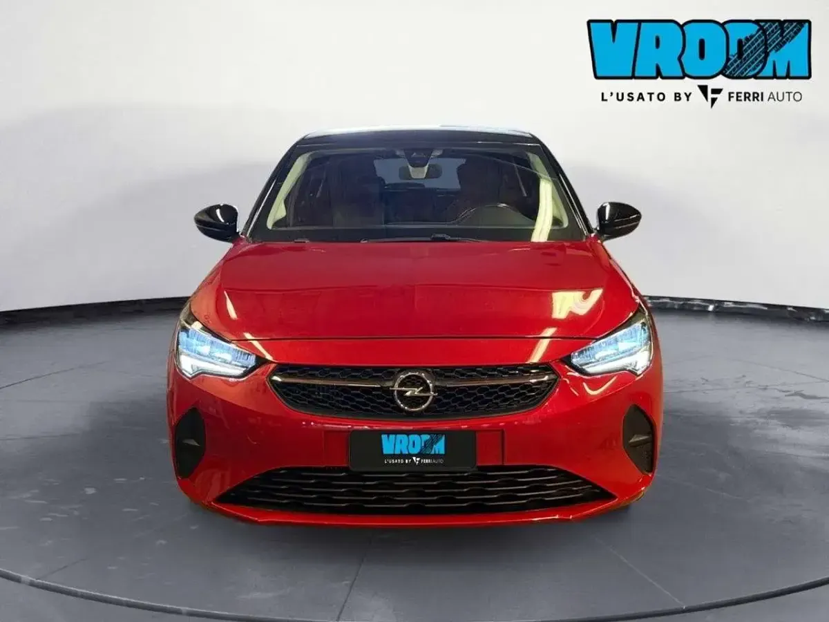 Usata Opel Corsa GS Line 101 CV (74 kW) 2021 Rosso Utilitaria