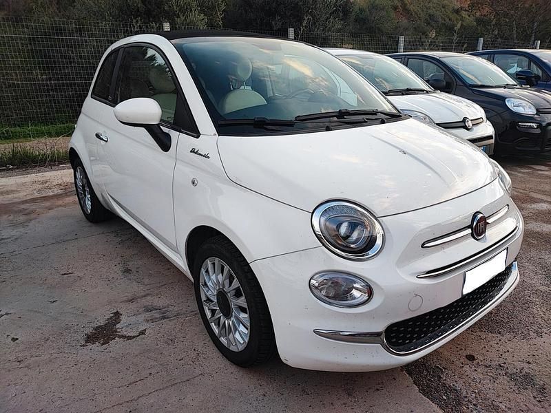 Usata Fiat 500C Dolcevita 69 CV (50 kW) 2022 Bianco Cabrio