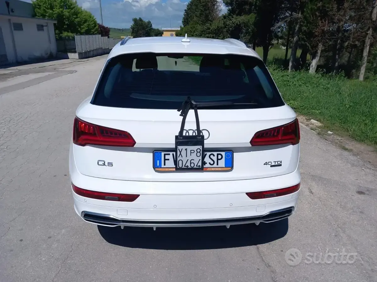 Usata Audi Q5 S-line plus 190 CV (139 kW) 2019 Bianco SUV