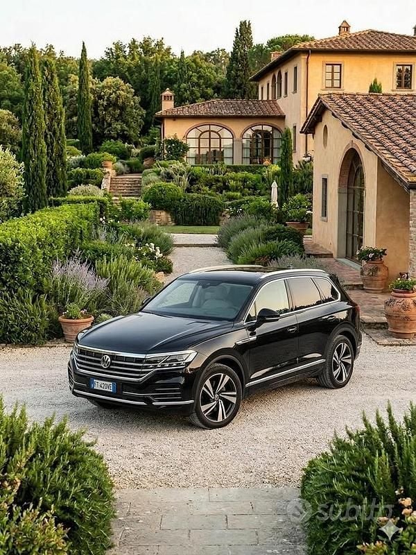 Usata VW Touareg Advance 231 CV (169 kW) 2019 Blu SUV