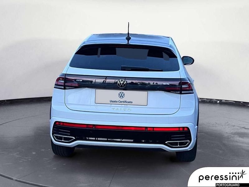 Usata VW Taigo R-line 110 CV (80 kW) 2023 Bianco SUV