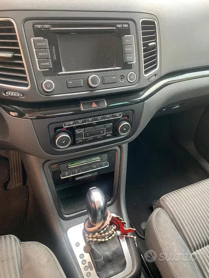 Usata Seat Alhambra 136 CV (100 kW) 2011 Nero Monovolume