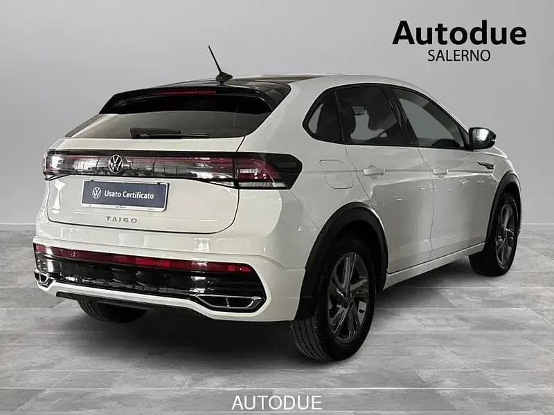 Usata VW Taigo R-line 110 CV (80 kW) 2023 Bianco SUV