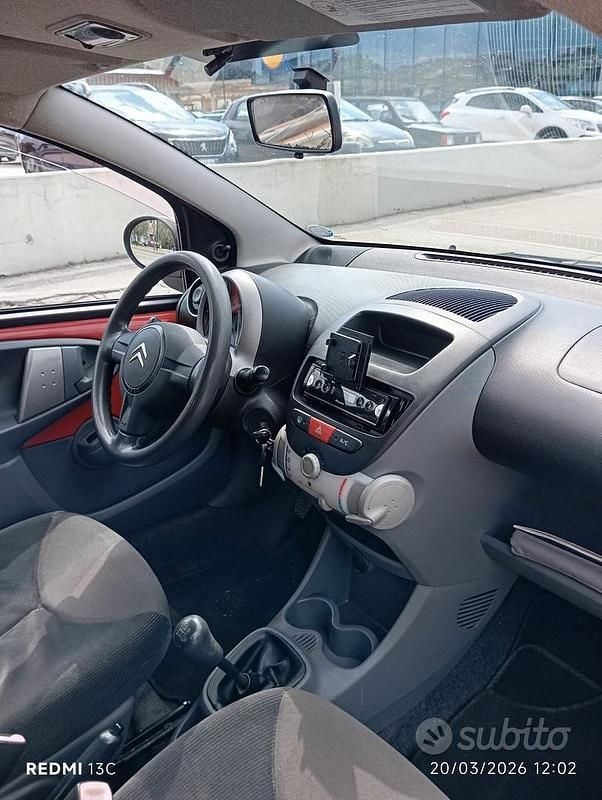 Usata Citroën C1 68 CV (50 kW) 2005 Rosso Utilitaria