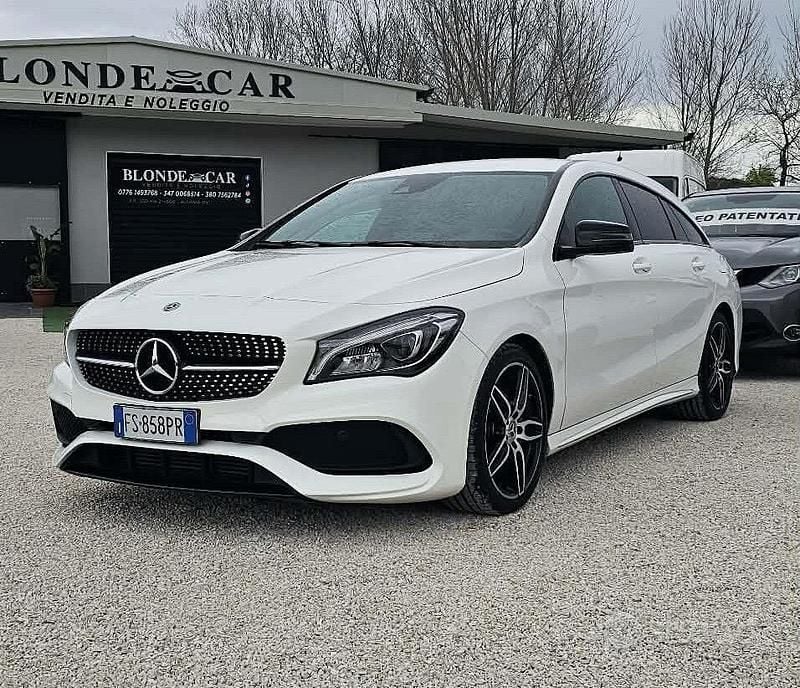 Usata Mercedes CLA200 Shooting Brake AMG 135 CV (99 kW) 2018 Bianco Station wagon