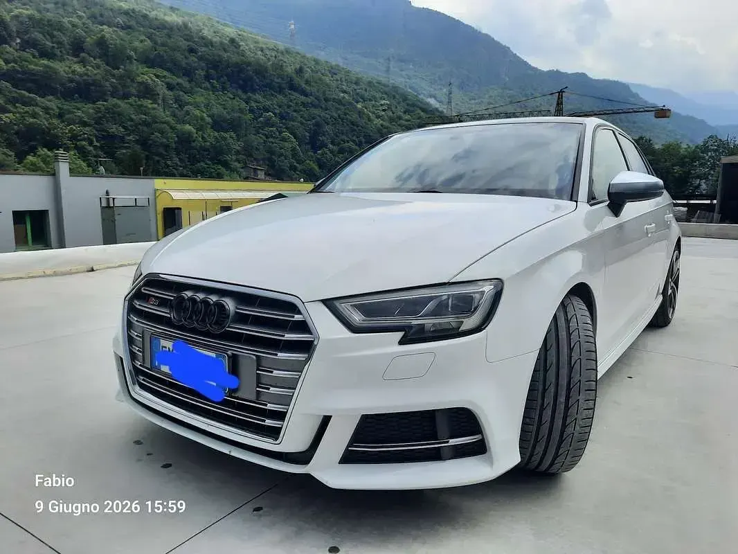 Usata Audi S3 Ambiente 310 CV (228 kW) 2018 Bianco Berlina