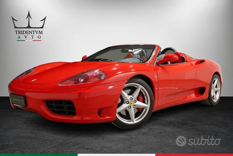 Usata Ferrari 360 400 CV (294 kW) 2003 Rosso Cabrio