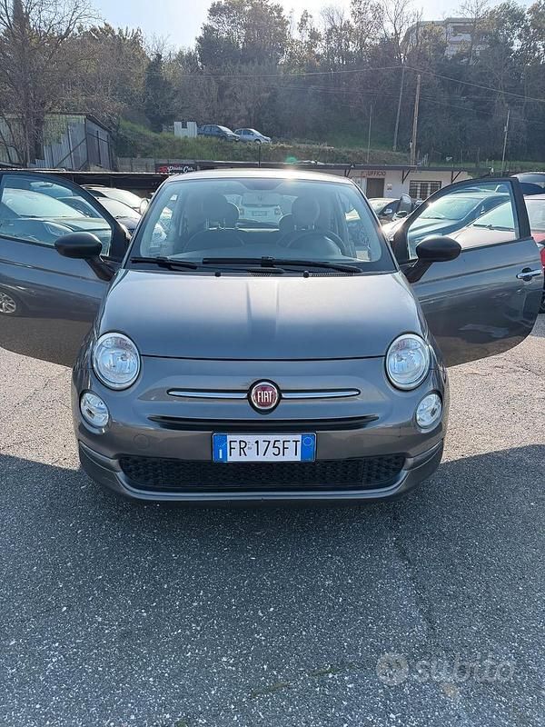 Usata Fiat 500 Lounge 69 CV (50 kW) 2018 Grigio Berlina