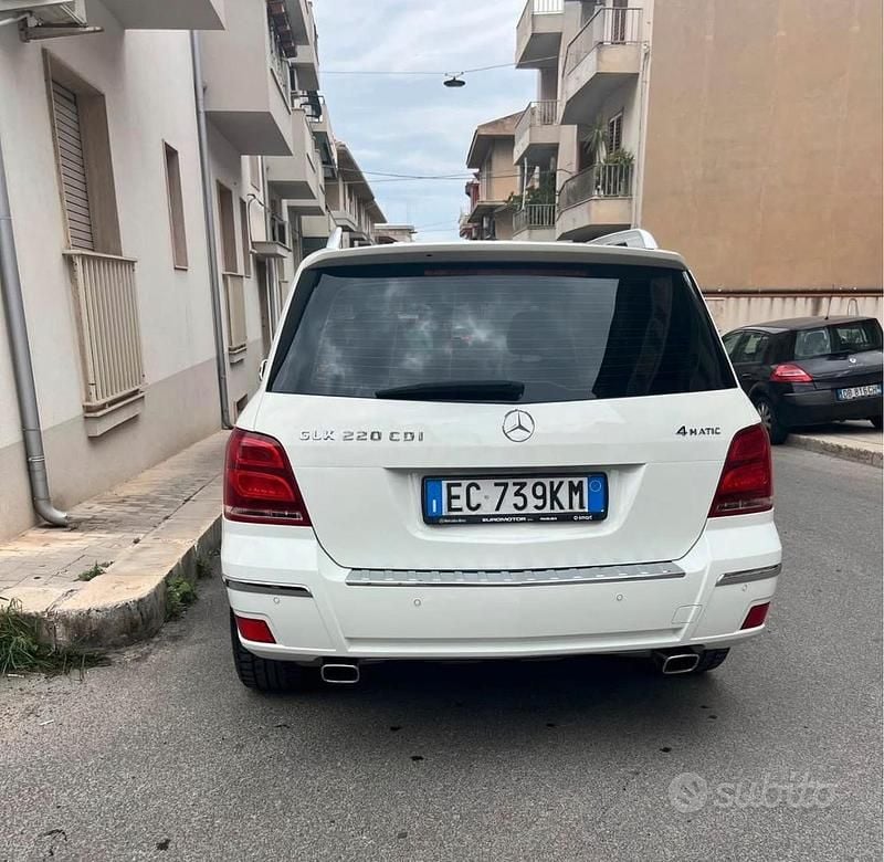 Usata Mercedes GLK220 2011 Bianco SUV