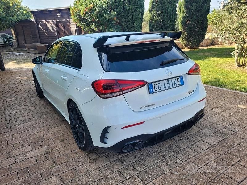 Usata Mercedes A45 AMG AMG 422 CV (310 kW) 2021 Bianco Berlina