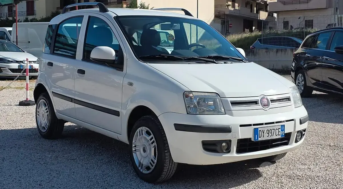 Usata Fiat Panda Dynamic 60 CV (44 kW) 2010 Bianco Utilitaria