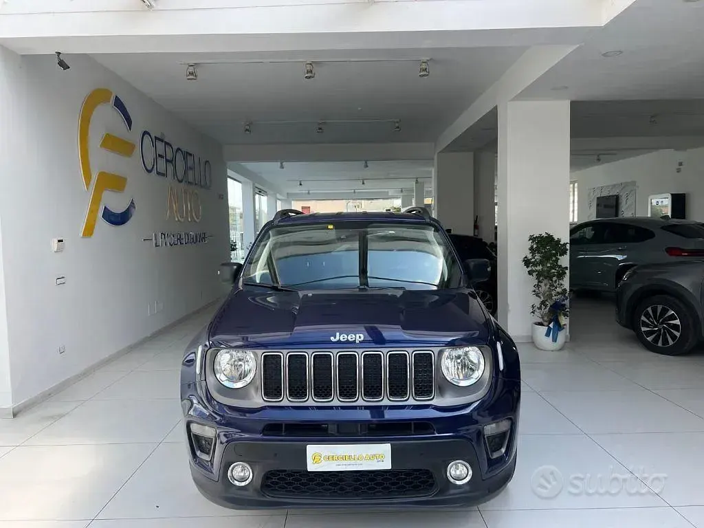 Usata Jeep Renegade Limited 131 CV (96 kW) 2022 Blu metallizzato SUV
